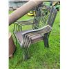 Image 2 : 5- Metal chairs & old camping stove
