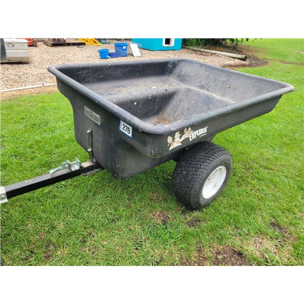 Equinox explorer ATV utility dump trailer, SN. 188590