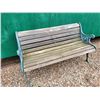 Image 1 : Garden bench, approx. 50 in. x 30 in. H