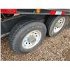 Image 7 : 2018 Double A Trailer HB148, 24 ft. Hyd. tilt deck, tandem axle, orig. owner, c/w 12,000 lb. winch c