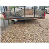 Image 5 : Homemade utility trailer, approx. 14 ft. x 6 ft., ramp tailgate, sold with bill of sale only