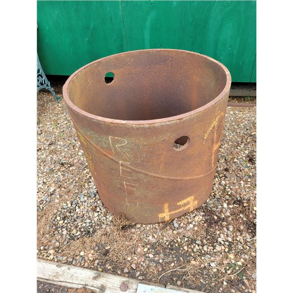 Approx. 3/4 in. Solid Ring x 30 in. dia. x 27 in. H