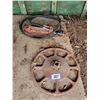 Image 1 : Metal base stand & hyd. Ram