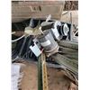 Image 6 : Pallet of 1/2 in. bolts, pipe bender, halogen light, black & white #12RW90 wire & qty of various scr