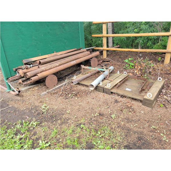 Qty of scrap steel