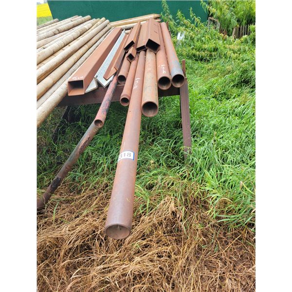 Qty of steel pipes & tubing