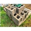 Image 3 : Qty of various cinder blocks & mounting brasses