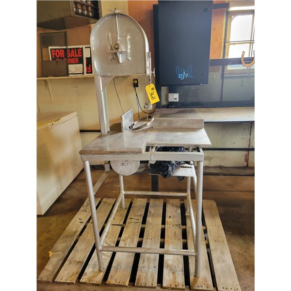 Stainless steel meat saw, 1/2 HP c/w extra blade