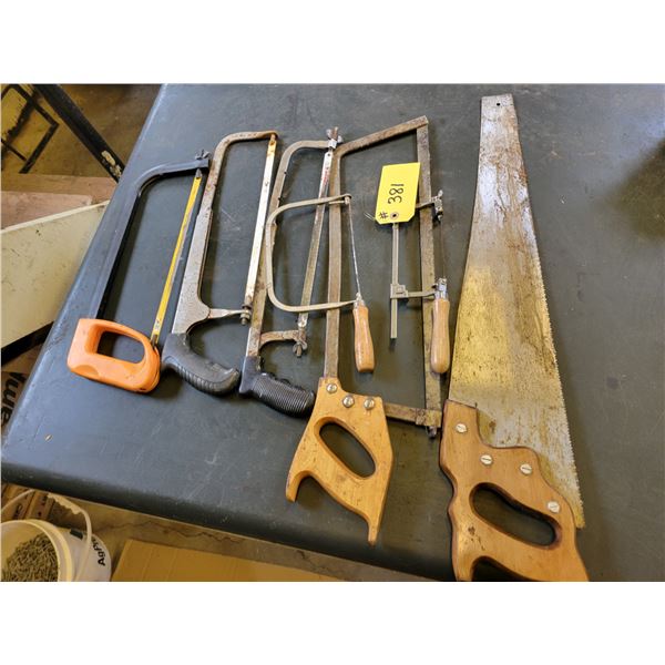 Qty of hand saws