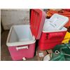 Image 2 : Tree stand, CD rack & 2- coolers