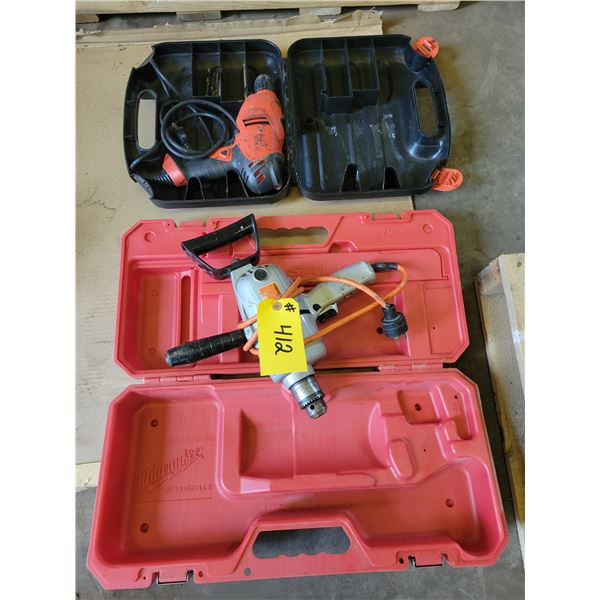 2- Elec. Drills (working order)