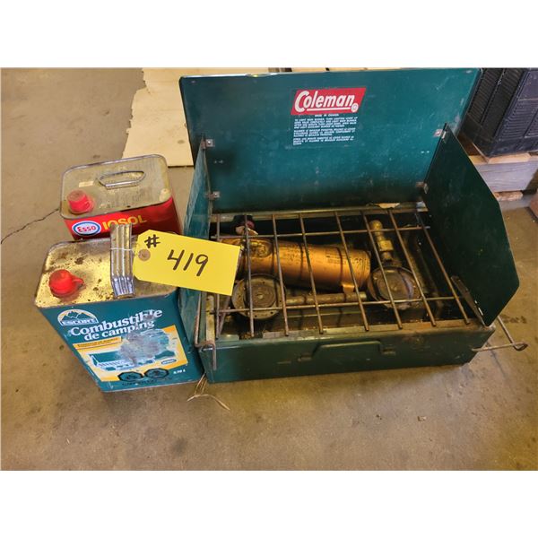 Camp stove & fuel