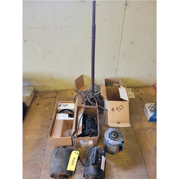 Elec. Motors, new & used