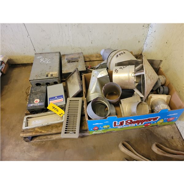 Vents, electrical, light