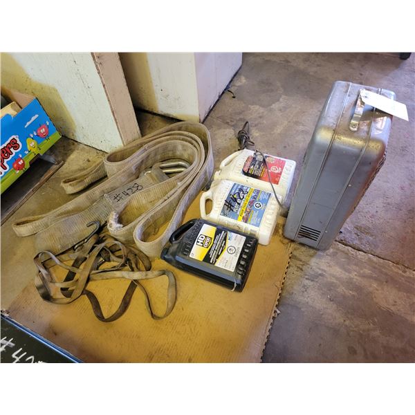 Elec. Heater, anti-freeze & slings