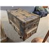 Image 3 : Antique Trunk & metal stand