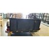 Image 2 : 8.5FT X 5FT UBILT UTILITY TRAILER, WITH REGISTRATION, LIGHTS ALL WORK, GOOD TIRES, FOLD DOWN GATE AN