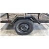 Image 7 : 8.5FT X 5FT UBILT UTILITY TRAILER, WITH REGISTRATION, LIGHTS ALL WORK, GOOD TIRES, FOLD DOWN GATE AN