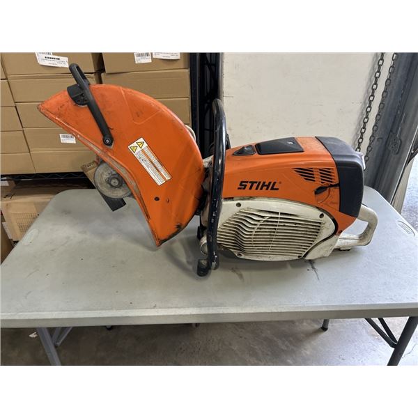 STIHL TS 800 GAS CUTOFF SAW, TESTED WORKING