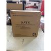 Image 1 : SAYE PLASTIC RECTANGLE FOOD CONTAINERS. 16 0Z. 150 PCS