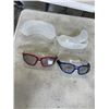 Image 1 : NEW OCCHIALINE MADE IN ITALY SWIMMING GOGGLES QTY 2 RETAIL $60