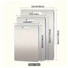 Image 2 : NEW 3 PC HEAVY DUTY TITANIUM CUTTING BOARD SET