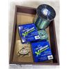 Image 1 : NEW LOTS OF BULK FISHING LINE 12 LBS (4500 YDS), 2 BOXES OF 15 MONO LINES ( 150 YDS) AND 2 BOXES TIP