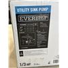Image 2 : NEW EVERBUILT UTILITY SINK PUMP