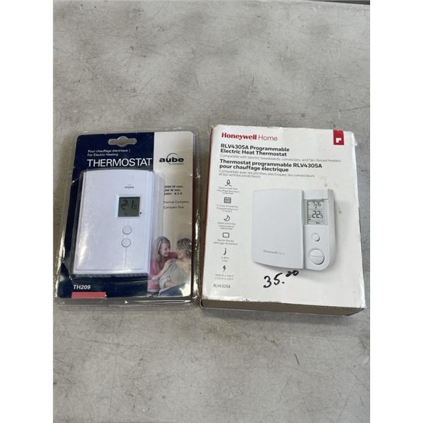 2 NEW THERMOSTATS