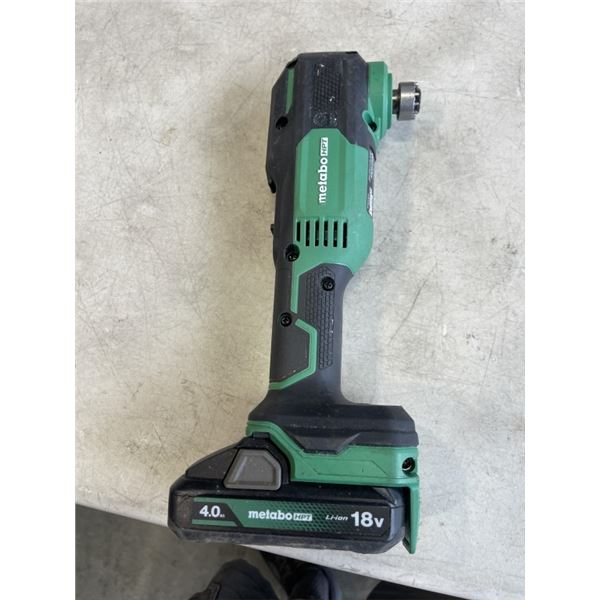 METABO 18V MULTI TOOL - WORKING
