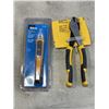 Image 1 : NEW IDEAL SINGLE RANGE 50-1000V AV NCVT AND NEW DEWALT PLIERS