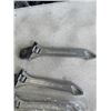 Image 3 : NEW 5 FULL CONTACT ADJUSTABLE 10" WRENCHES