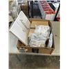 Image 1 : NEW COSMETICS STORAGE BOX AND 4 NEW SUNLAND REUSABLE MAKEUP REMOVER PADS AND NEW HANGING JEWELRY ORG