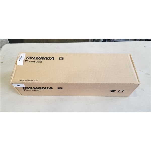 NEW 30 BULBS SYLVANIA FLORESCENT TUBE T8 RETAIL:$229
