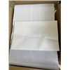 Image 1 : NEW BOX OF 500 ENVELOPES 6" X 9" 24 # WHITE WOVE