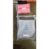 Image 2 : 2 NEW GOEX COMPRESSION PACKING CUBES MESH ORGANIZERS AND 2 PACKS OF BLUECOSTO LUGGAGE STRAPS