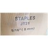 Image 2 : NEW CASE OF 5/16 STAPLES 320,000 PIECES