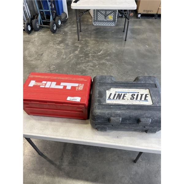 HILTI AND LINE SITE LASER LEVELS - BOTH WORK, BUT BOTH FINICKY
