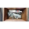 Image 2 : TOE AND VINTAGE CIL CRATE OF MARINE HARDWARE