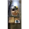 Image 1 : ASSORTED HOME AND ELECTRONICS, SMALL COFFEE MAKER, LIGHTING ETC