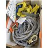 Image 2 : 2 TRAYS WITH ROOF FALL PROTECTION ROPOES AND HARNESSES
