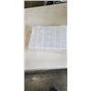 Image 2 : NEW 5 CLEAR 10 3/4" X 7" X 1 3/4" BOX WITH 6 COMPARTMENTS RETAIL $60