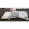 Image 1 : 3 NEW GOEX COMPRESSION PACKING CUBES MESH ORGANIZERS AND A PACK OF BLUECOSTO LUGGAGE STRAPS