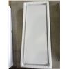 Image 3 : 2 WHITE METAL WALL SCONCE LIGHTS