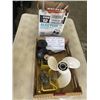 Image 1 : ALUMINUM BOAT PROP, FLUSH KIT AND ASOSRTED CAULKING