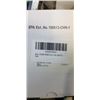 Image 4 : BOX OF ASSORTED HARDWARE INCLUDING HOUSE GUARD WHITE PATIO DOOR HANDLES, CLEAR VINYL TUBING, GUTTER 