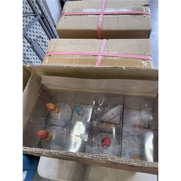 3 BOXES OF NEW TIMERS