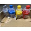 Image 5 : FIVE SETS OF TWO COMPARTMENT CONTAINERS AND THREE SETS OF 15-PIECE TRAVEL CONTAINERS