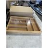 Image 2 : 2 BAMBOO DRAWER ORGANIZERS
