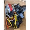 Image 2 : ASSORTED EXTENSION CORDS, BIKE LOCKS, NOMA TIMER ETC